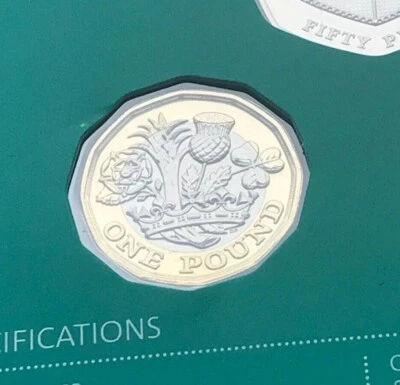 Simply Coins~ 2018 1 ONE POUND COIN BRILLIANT UNCIRCULATED BU - Image 1 of 2