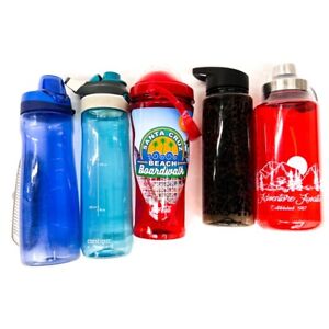 5 pcs Assorted Water Bottles Outdoor Hydration Flasks, Victorias Secret Contigo