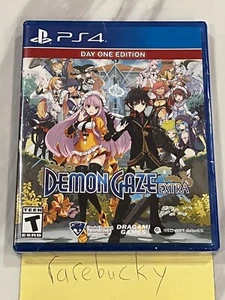 Demon Gaze Extra Day One Edition (PS4) NEW SEALED Y-FOLD MINT, RARE US RELEASE! - Picture 1 of 2