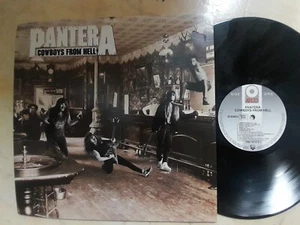 PANTERA Cowboys From Hell *1990 GERMAN ATCO 1st PRESS VINYL LP * - Picture 1 of 4