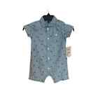 TUCKER + TATE Chambray Romper Chambray Ants Blue Kids/Baby Size 12M NWT