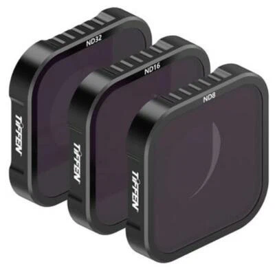 Genuine Original Tiffen 3-Filter ND Kit for GoPro HERO9/10 Black ND8, ND16, ND32 - Image 1 of 4