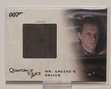 Mr. Greene’s Driver James Bond 007 Quantum of Solace Wardrobe Card QC26 /625 COA