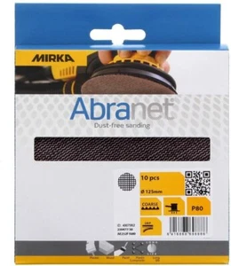 Mirka Abranet Grip P80 AE232F1080 Schleifscheiben, 125 mm, 10er Pack Pro - Neu - Bild 1 von 3