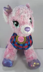 Build A Bear Workshop Twinkle Sparkle Rentier rosa glitzerndes Plüschtier 14 Zoll - Bild 1 von 10