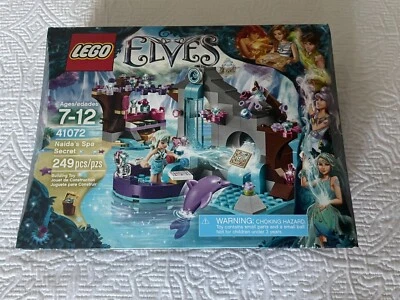 LEGO (41072) Elves Naida's Spa Secret 249 piezas - Elf Dolphin - Retirado 2015 - Nuevo Foto 1 de 4