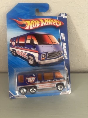 2010 Hot Wheels City Works GMC Motorhome #116 Blue - Image 1 of 3