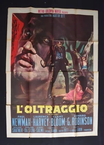 MANIFESTO 4F L'OLTRAGGIO paul newman harvey bloom edward g robinson - Imagen 1 de 1