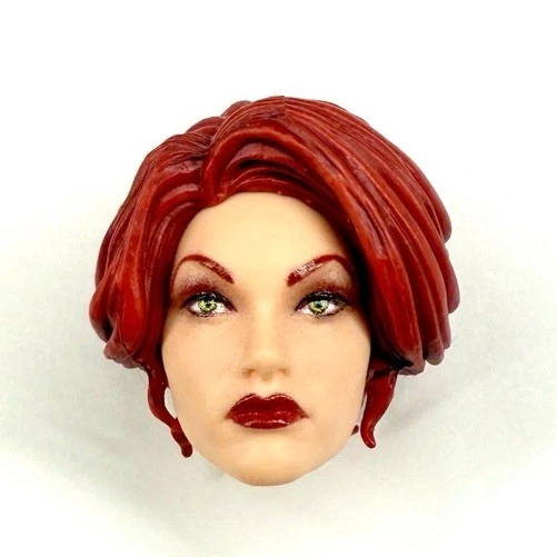 Madeline Pryor Head Marvel Legends Retro Target Mystique Figura Personalizada Forraje Foto 1 de 2