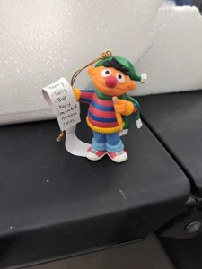 Adorno de árbol Ernie de Plaza Sésamo 1992 - Imagen 1 de 2
