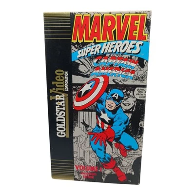 VHS MARVEL SUPPER HEROS VOL 1 COLLECTOR EDITION 1991 - Image 1 of 4