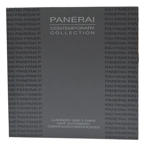 Panerai Filled-out Watch Warranty Certificate for Luminor 1950 3 Days PAM00329 - Picture 1 of 5