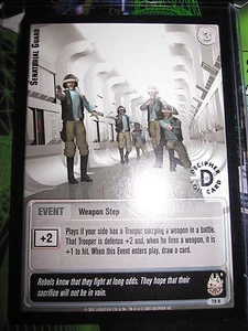 STAR WARS CCG JEDI KNIGHTS CARD MINT/N-MINT RARE SENATORIAL GUARD FOIL CARD 79 R - Imagen 1 de 1