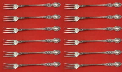 Juego de tenedores de cóctel de plata de ley Violet by Wallace 12 piezas 5 7/8" Foto 1 de 4