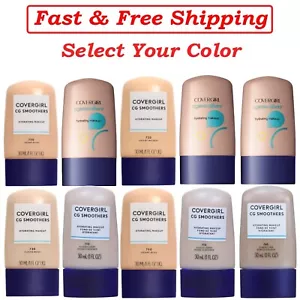 COVERGIRL Smoothers Hydrating Foundation Makeup, 1 oz (Select Your Color) - Picture 1 of 9