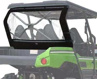 UTV Rear Window Windshield Back Dust Panel for Kawasaki TERYX 4 800 2013-2025 - Image 1 of 4