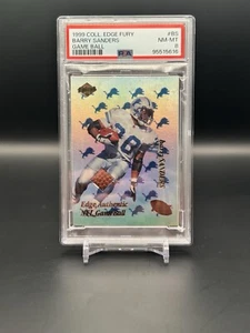 1999 Collector's Edge Fury - NFL Game Ball #BS Barry Sanders (MEM) - Picture 1 of 2