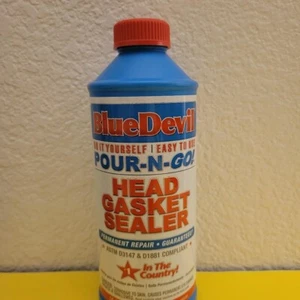 BlueDevil Head Gasket Sealer #00209 - 16 oz. Pour-N-Go! w/ 2X Sealing Power - Picture 1 of 1