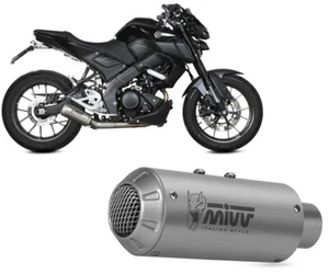 Complete Exhaust MIVV MK3 Steel for YAMAHA MT-125 2020 2024 - Picture 1 of 4