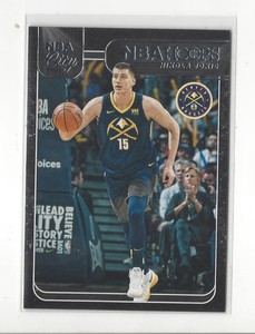 2018-19 Hoops NBA City #18 Nikola Jokic Nuggets