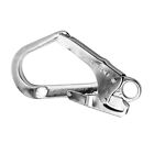 Large 25KN Alloy Snap Lock Hook for Rock Climbing Fall Arrest Safety Lanyard