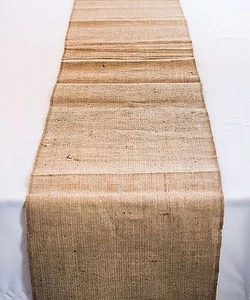 Tablecloth Runner Burlap Natural 12 x 72 Inch By Broward Linens - Picture 1 of 2