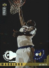 1995-96 (WARRIORS) Collector's Choice Player's Club Platinum #329 Joe Smith SR