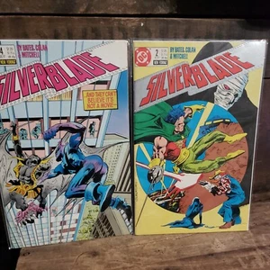 Silver Blade #2 & #4 (1987) DC Key Issue Comic Book Copper Age - Picture 1 of 7