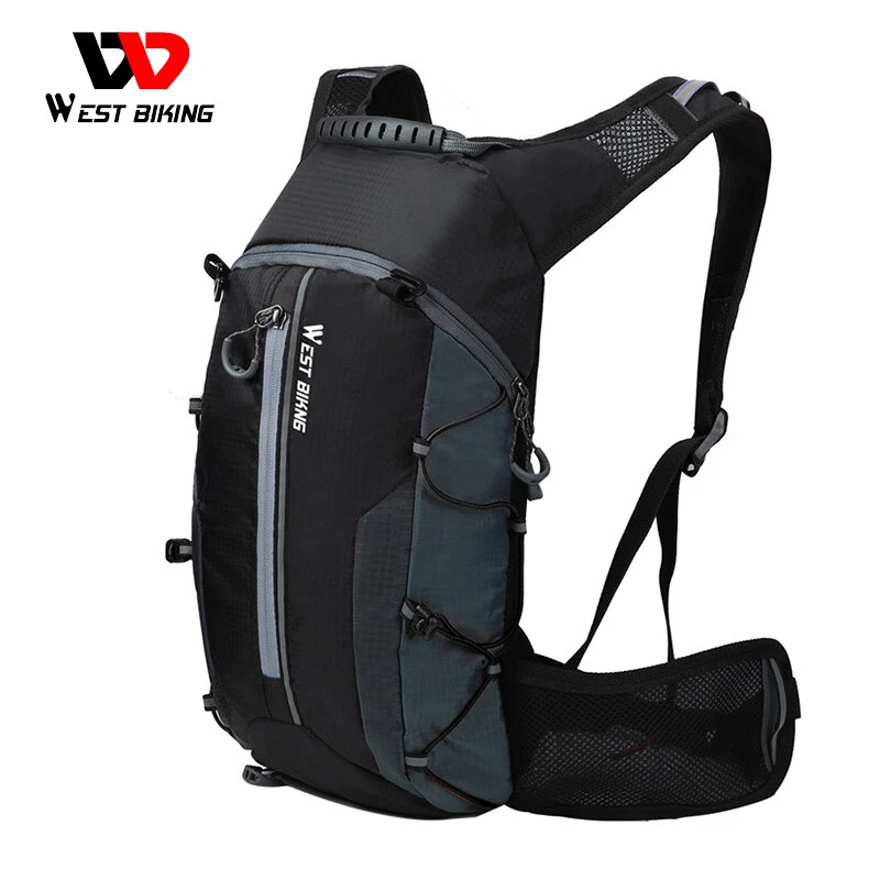 WEST BIKING Bolsa Impermeável Ciclismo Caminhadas Ao Ar Livre Pacote de Hidratação Mochila 10L - Imagem 1 de 4