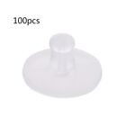 100Pieces/set Clear Earring Backs Earring Safety Stoppers Transparent Earring
