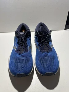 Mizuno Wave Skyrise Size UK 12 Running Shoes Blue Trainers - Picture 1 of 8
