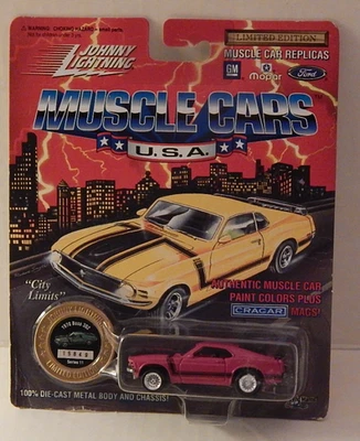 Ford Mustang Fastback Johnny Lightning 1970 Boss 302 Muscle Cars EE. UU. S11 15849 Foto 1 de 4