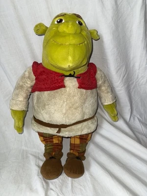 Dreamworks 梅西百货 2007 史莱克 18 英寸毛绒玩具史莱克第三版 - 无声音 — 第 1/4 张图片