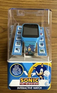 Montre Connectée Interactive Sonic The Hedgehog Écran Tactile avec Jeux & Caméra Bleu - Photo 1/16