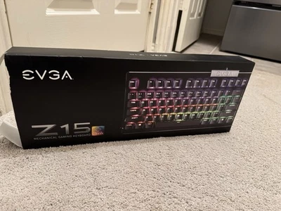 EVGA Z15 Mechanical Gaming Keyboard New Open Box - Image 1 of 2