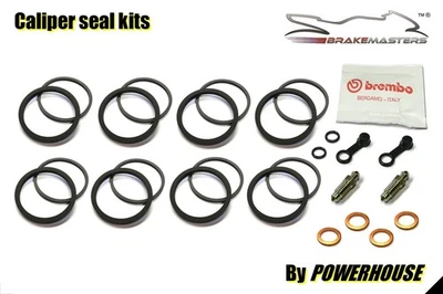 Ducati 999 S 2004 front brake caliper seal rebuild repair kit Superbike - Image 1 of 4
