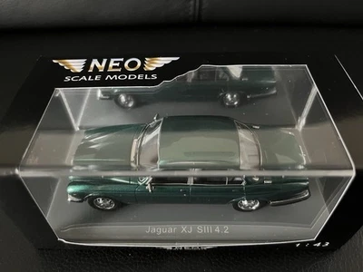 NEO Jaguar XJ SIII 4.2 green grün met. 1:43 OVP - Bild 1 von 3
