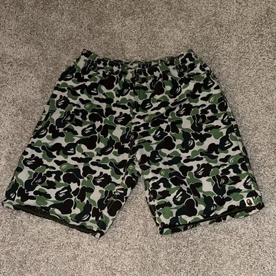 Pantalones cortos de playa camuflados A Bathing Ape (PS23) Bape ABC para hombre grandes *Ver fotos Foto 1 de 4