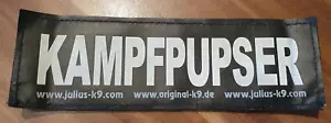 Julius-K9, 1x Klettsticker, Größe L,5x16cm, für Hundegeschirr, gebraucht - Bild 1 von 1