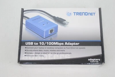 Trendnet TU2-ET100 USB to 10/100 Mbps Adapter - Image 1 of 2