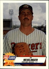 1993 Portland Beavers Fleer/ProCards #2382 Jim Neidinger