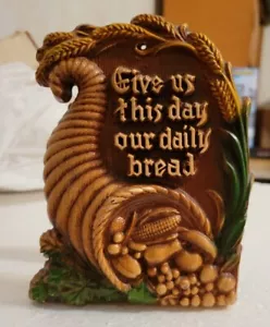 Porta tovaglioli Cornucopia pane quotidiano vintage Dacci questo giorno - Foto 1 di 2
