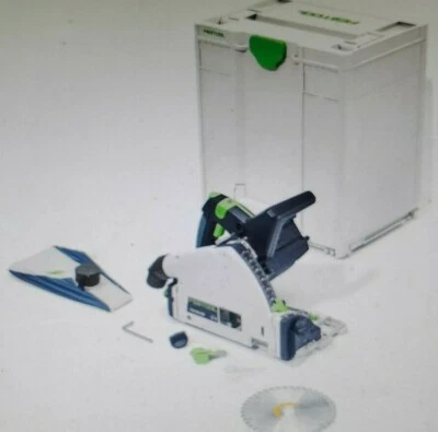 Festool TSC-55K CORDLESS PLUNGE SAW BASIC SKIN IN SYSTAINER 18V 160mm 576712 - Image 1 of 3