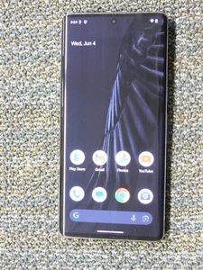 Google Pixel 7 Pro GE2AE - 128GB - Obsidian (Carrier Unlocked) - Zdjęcie 1 z 2