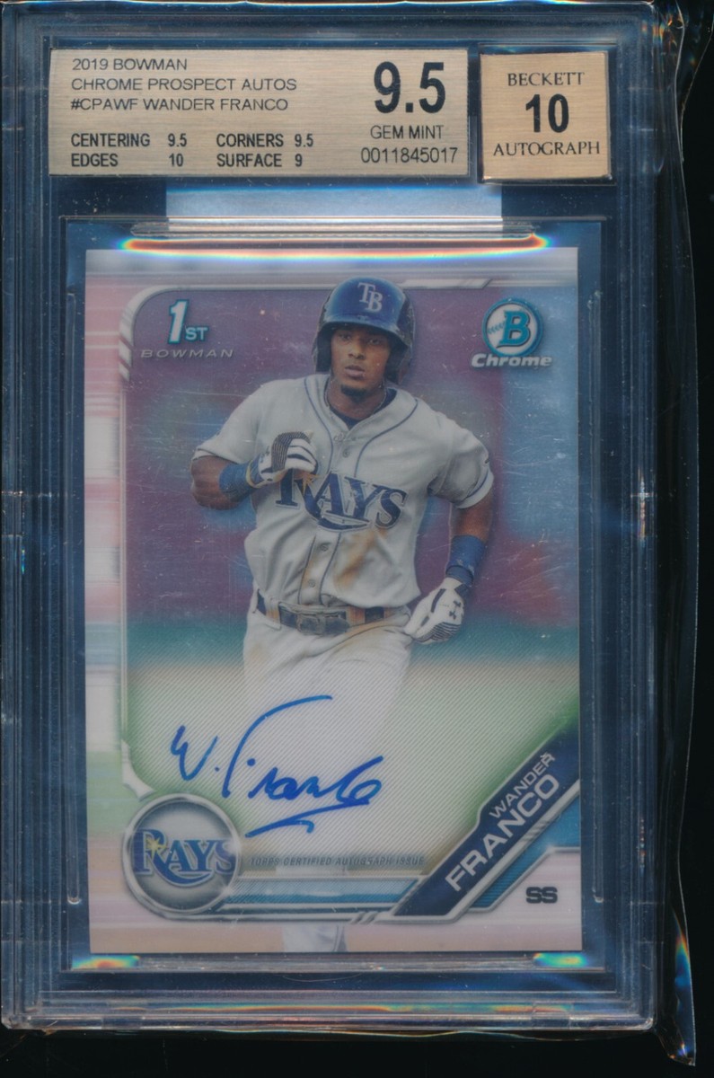 Topps BOWMAN CHROME ワンダーフランコ　BGS9.5 Topps BOWMAN CHROME ワンダーフランコ BGS9.5 Topps BOWMAN