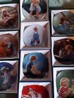 Lot Of 10 Vtg Donald Zolan Miniature Plates Pemberton & Oakes W/Boxes 1980-90'S