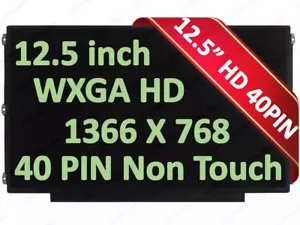 New LG PHILIPS LP125WH2(SL)(B3) laptop LED LCD screen 12.5" - Picture 1 of 12