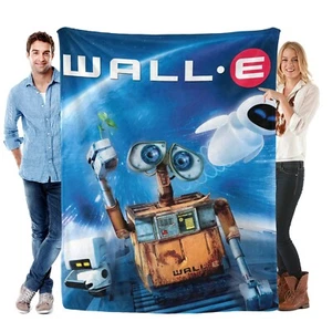Manta WALL E Suave Cama Sofá Sofá Acogedor Ligero Regalo de Cumpleaños - Imagen 1 de 11