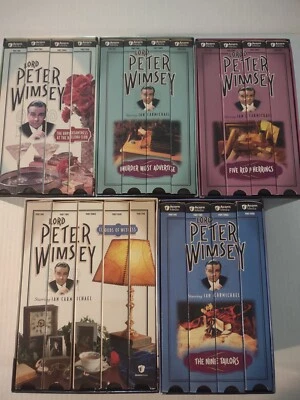 (5) BBC's Lord Peter Wimsey VHS Sets / All Tested / Acorn Media / Ships Free - Image 1 of 4