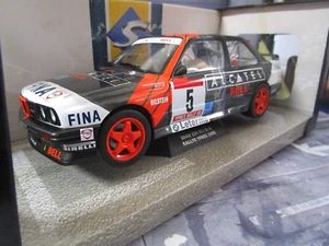 BMW M3 E30 Rally Ypres 1990 Alcatel #5 de Mevius Lux Fina Solido 1:18 - Foto 1 di 5